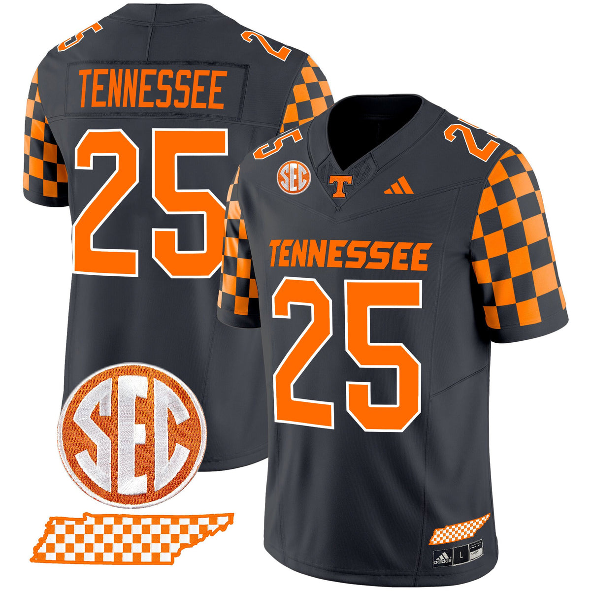 Men's Tennessee Volunteers 'Rebrand 2026' Checkerboard Vapor Limited Jersey - All Stitched