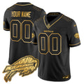 Buffalo Bills 2025 "Rivalries" Gold Vapor Limited Custom Jersey - All Stitched