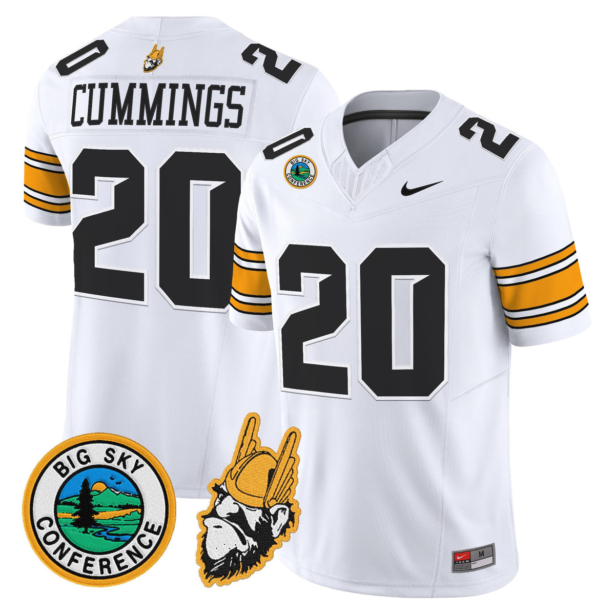 Men's Idaho Vandals 1975 Throwback Vapor Limited Jersey - All Stitched