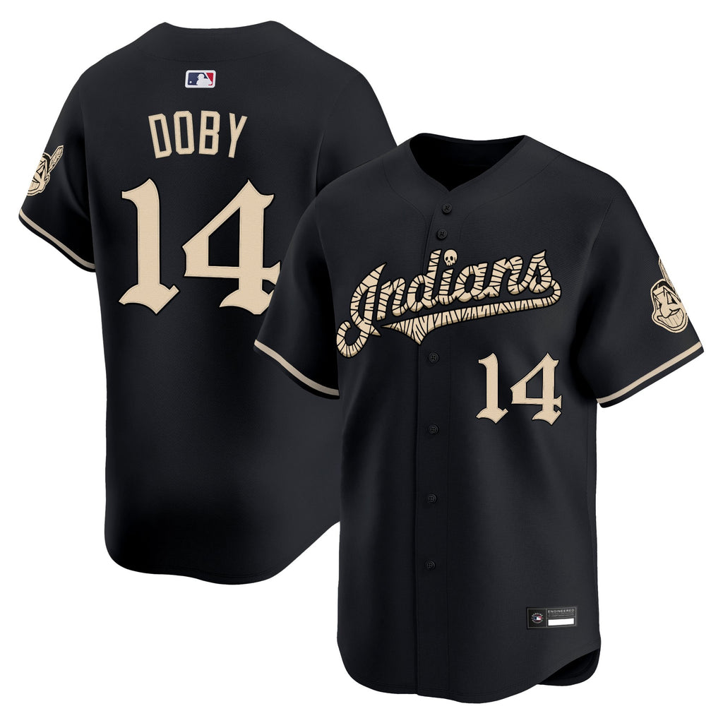 Cleveland Indians 'Halloween Mummy Edition' Vapor Premier Limited Jersey - Stitched