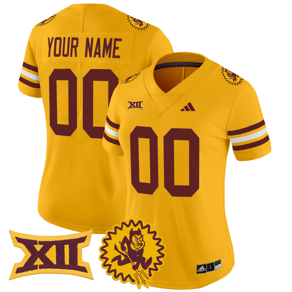 Arizona State Sun Devils 1975 Throwback Vapor Limited Custom Jersey - All Stitched