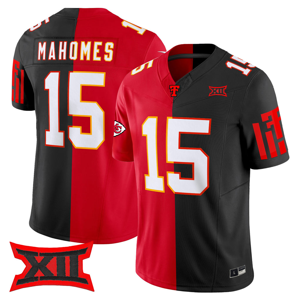 Patrick Mahomes Split Vapor Limited Jersey - All Stitched