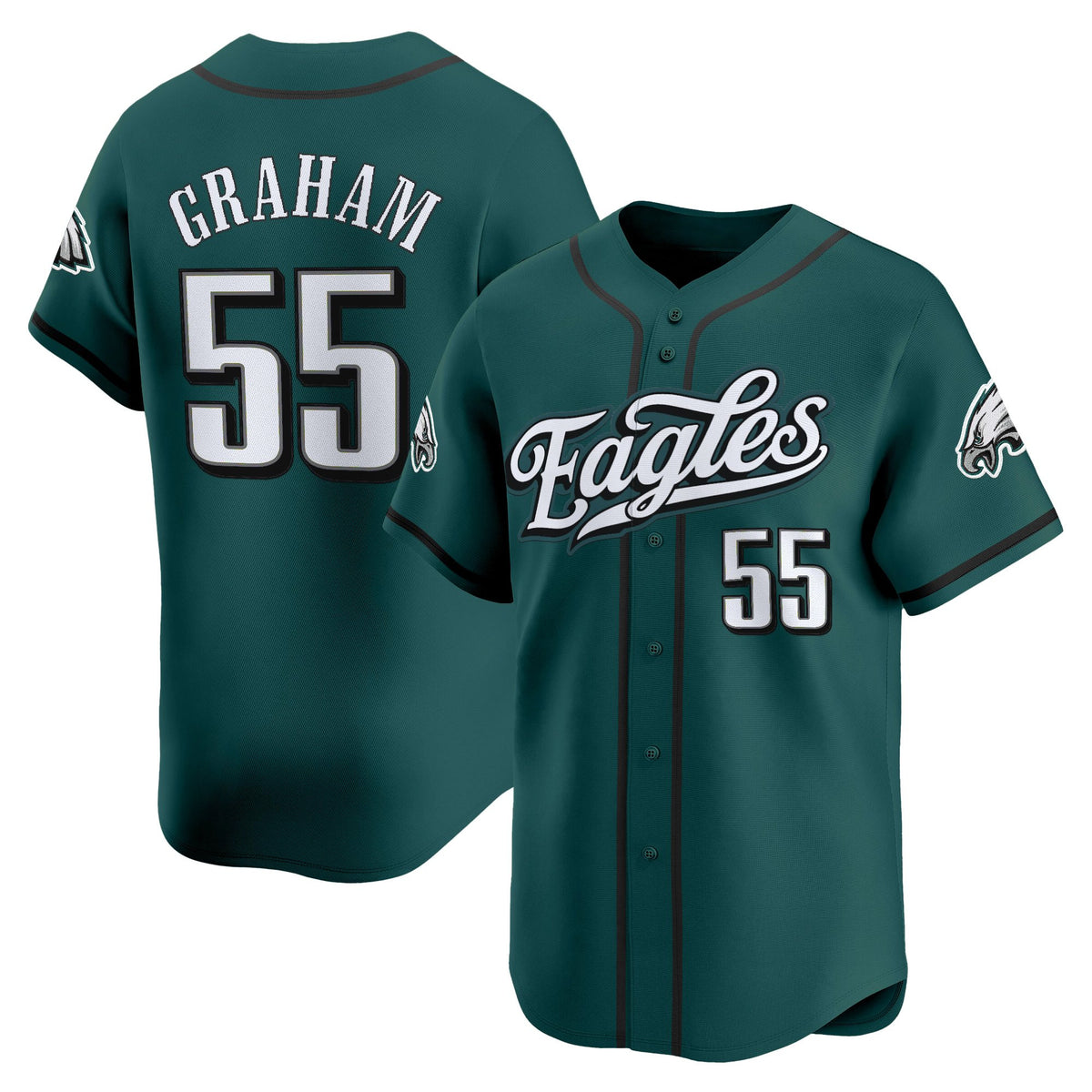 Men's Philadelphia Eagles 2025 Vapor Baseball Jersey V2 - All Stitched
