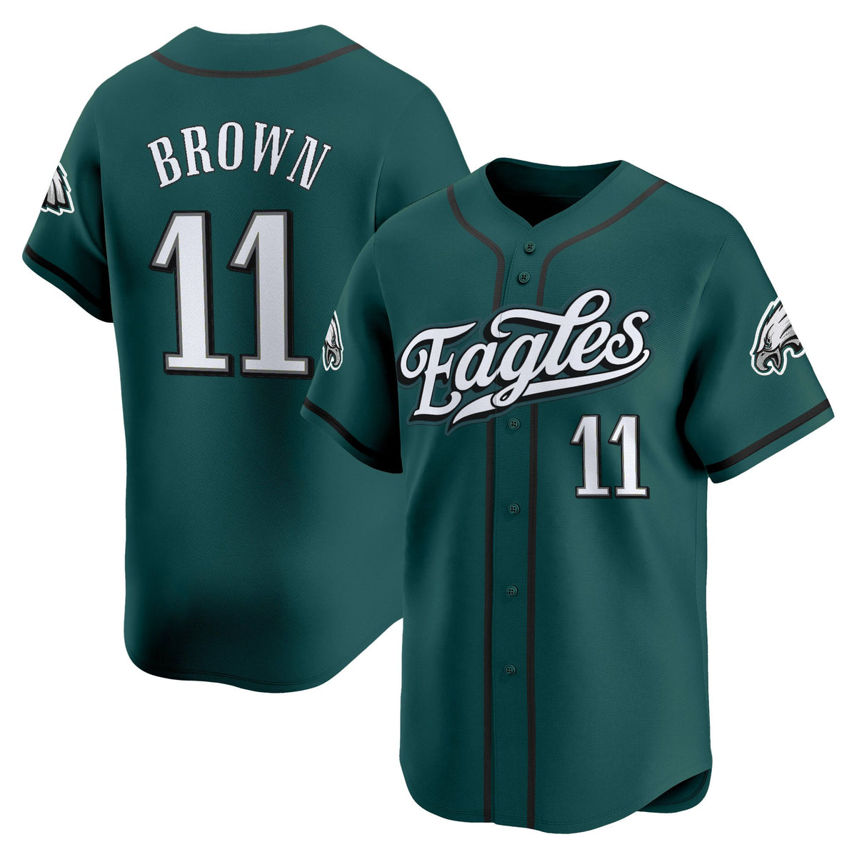 Men's Philadelphia Eagles 2025 Vapor Baseball Jersey V2 - All Stitched