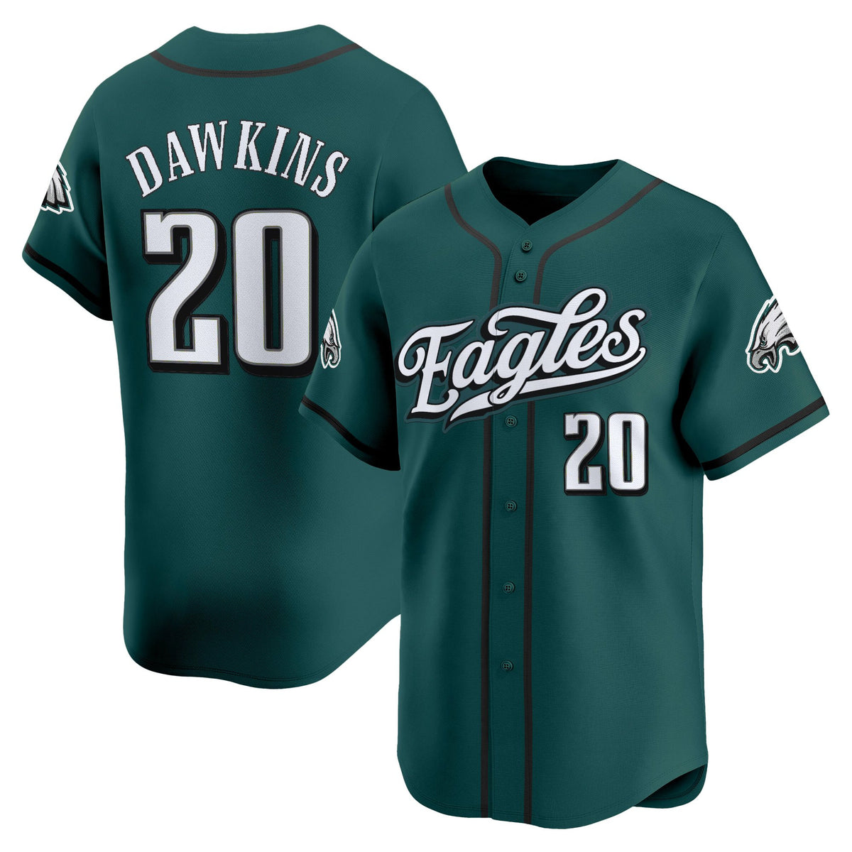 Men's Philadelphia Eagles 2025 Vapor Baseball Jersey V2 - All Stitched
