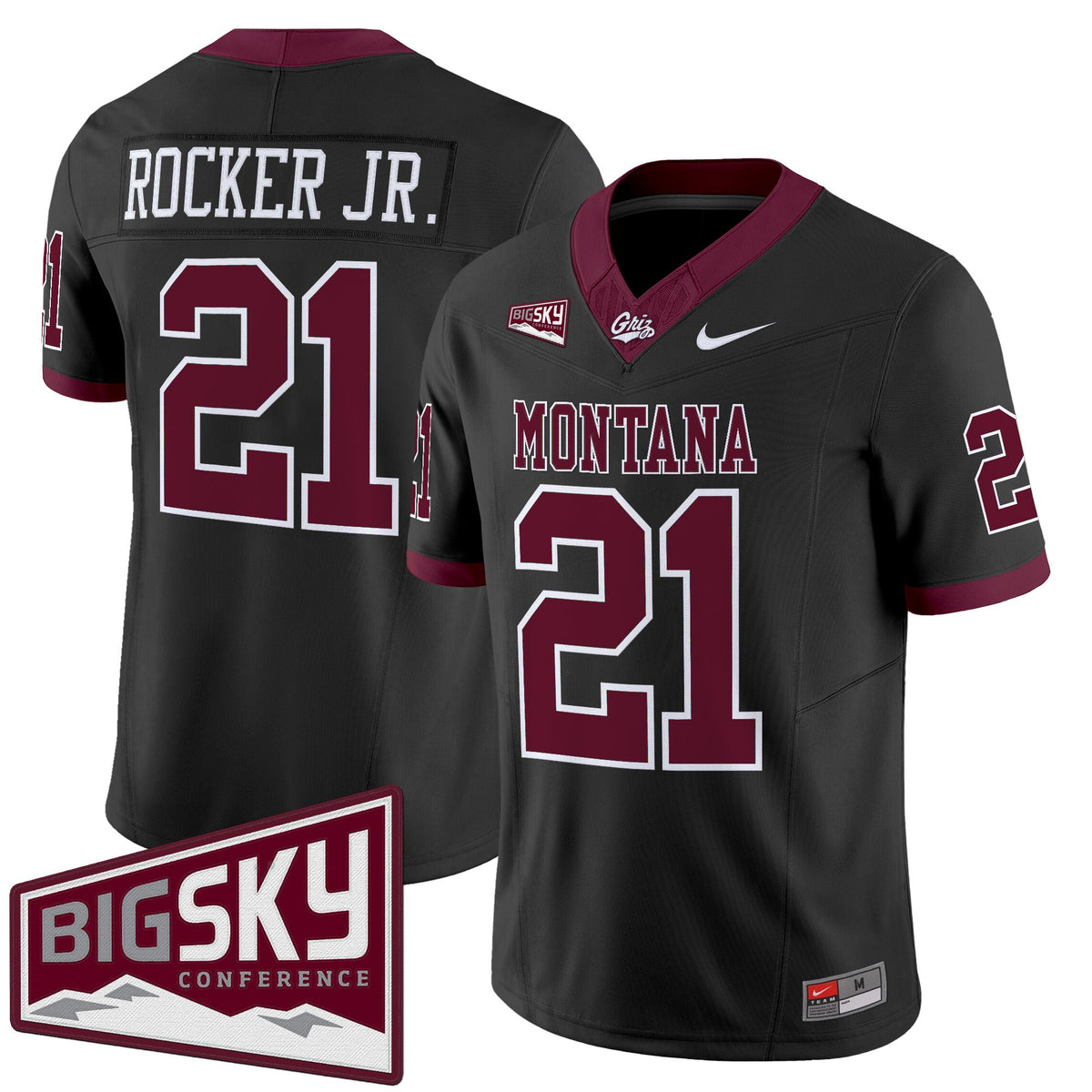 Men's Montana Grizzlies 2025 Vapor Limited Jersey - All Stitched