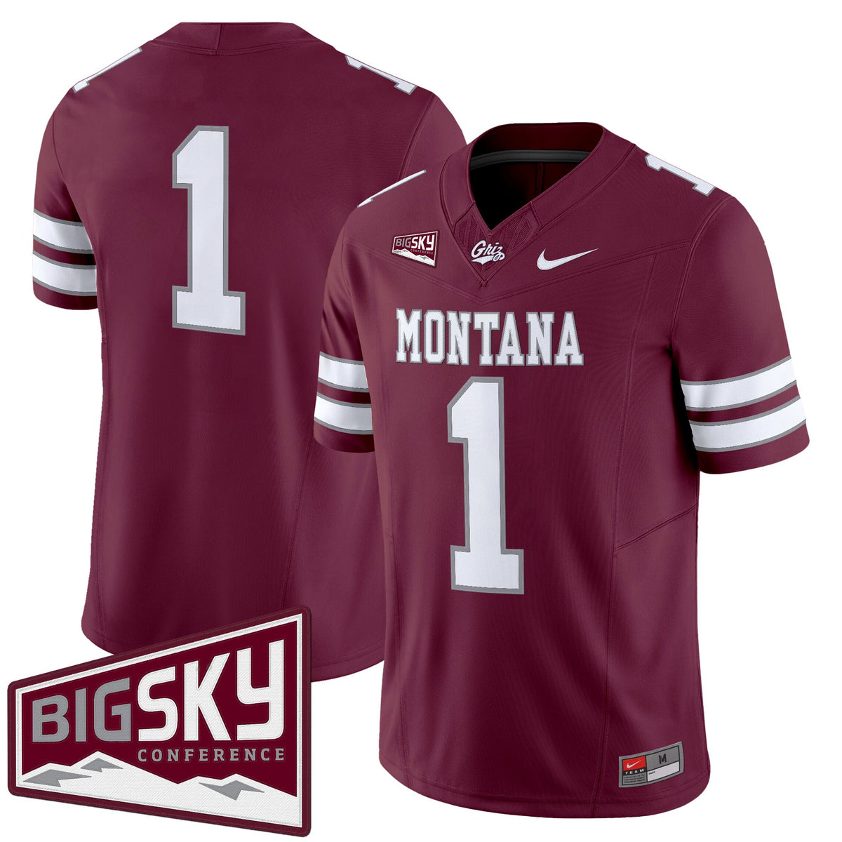 Men's Montana Grizzlies 2025 Vapor Limited Jersey - All Stitched