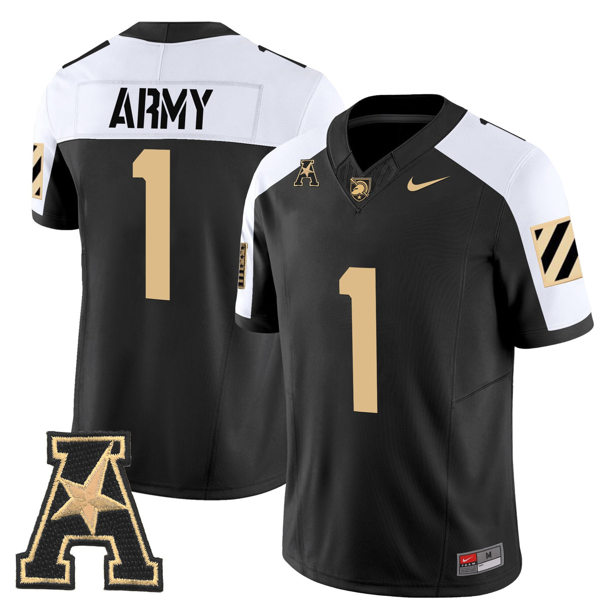 Men's Army Black Knights 2025 Vapor Limited Jersey - All Stitched