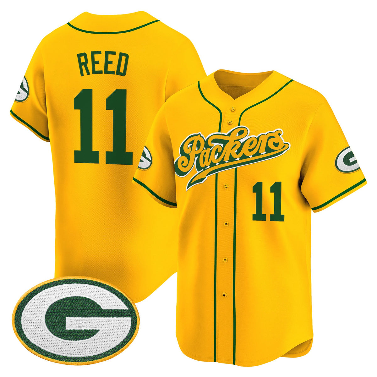 Men's Green Bay Packers 2025 Vapor Baseball Jersey V2 - All Stitched