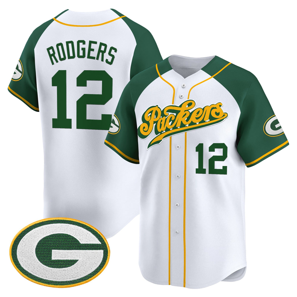 Men's Green Bay Packers 2025 Vapor Baseball Jersey V2 - All Stitched