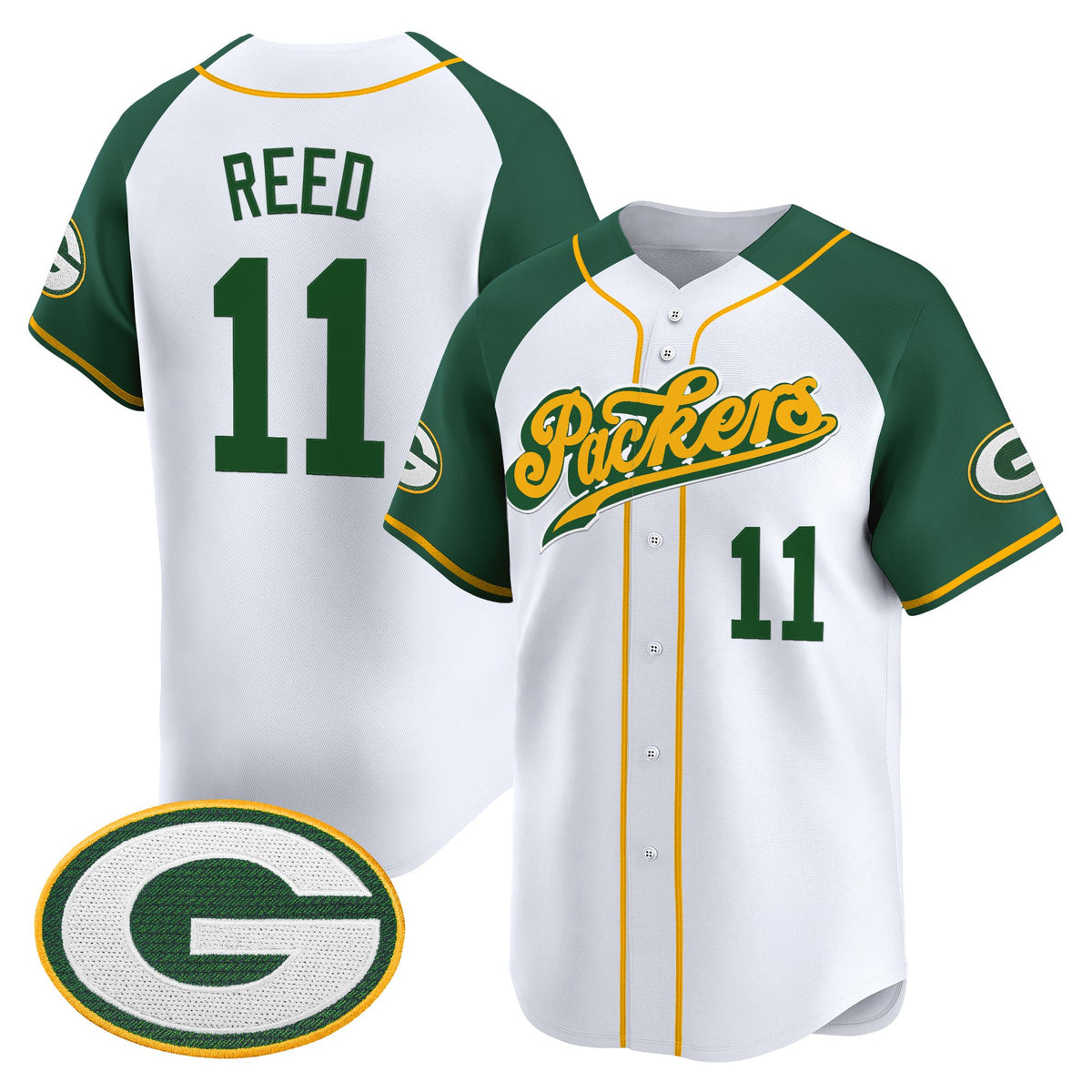 Men's Green Bay Packers 2025 Vapor Baseball Jersey V2 - All Stitched