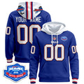Buffalo Bills 2025 Farewell Season Patch Custom Pullover Hoodie - All Stitched