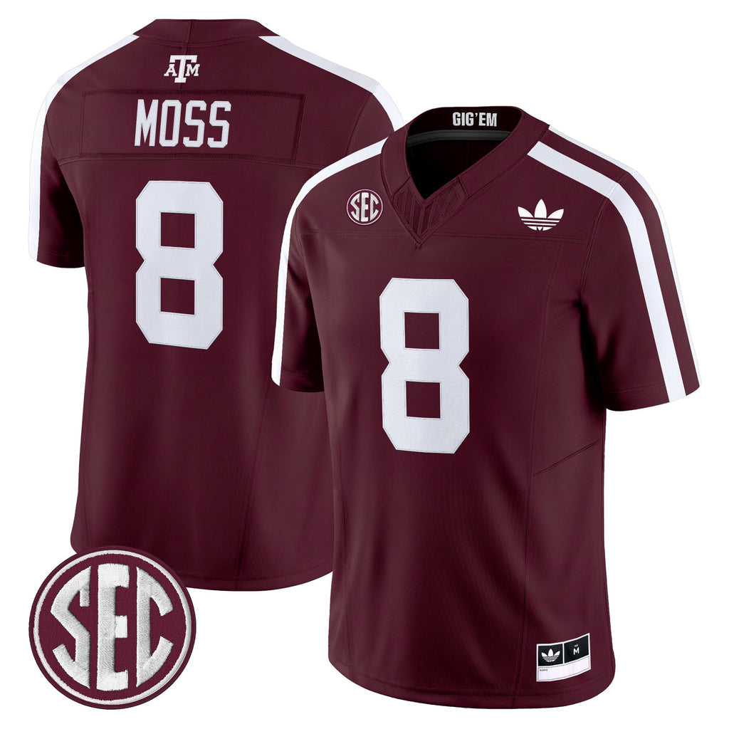 Men's Texas A&M Aggies 2025 Vapor Limited Jersey V2 - All Stitched