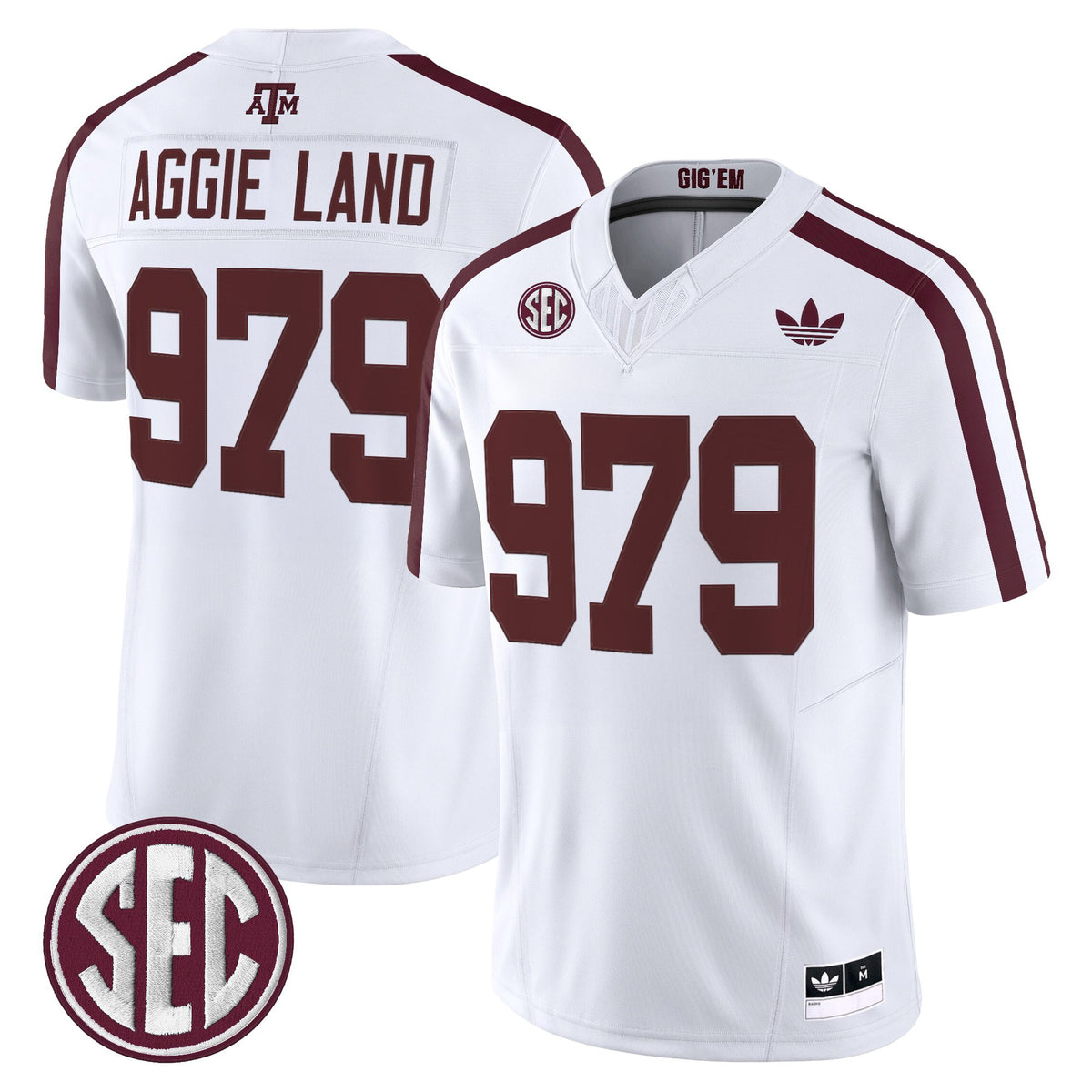Men's Texas A&M Aggies 2025 Vapor Limited Jersey V2 - All Stitched
