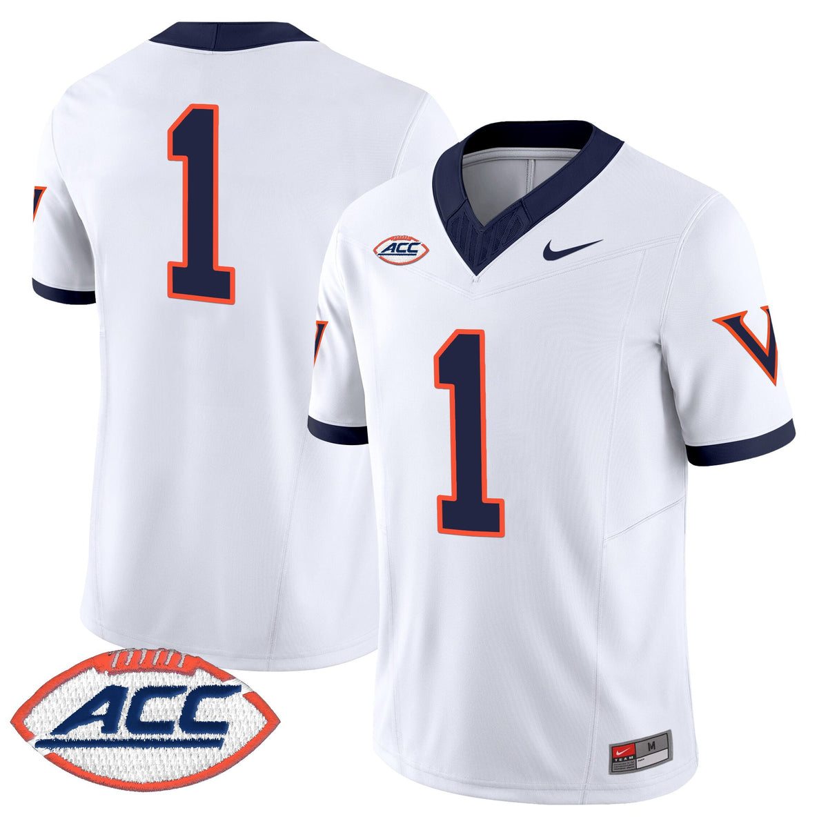 Men's Virginia Cavaliers 1995 Throwbacks Vapor Limited Jersey - All Stitched