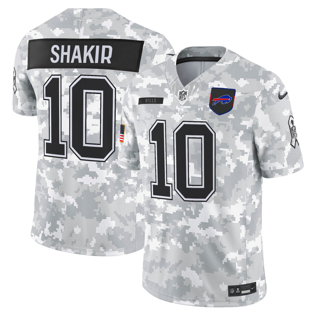 Men's Buffalo Bills 2025 Salute to Service Vapor Limited Jersey - All Stitched