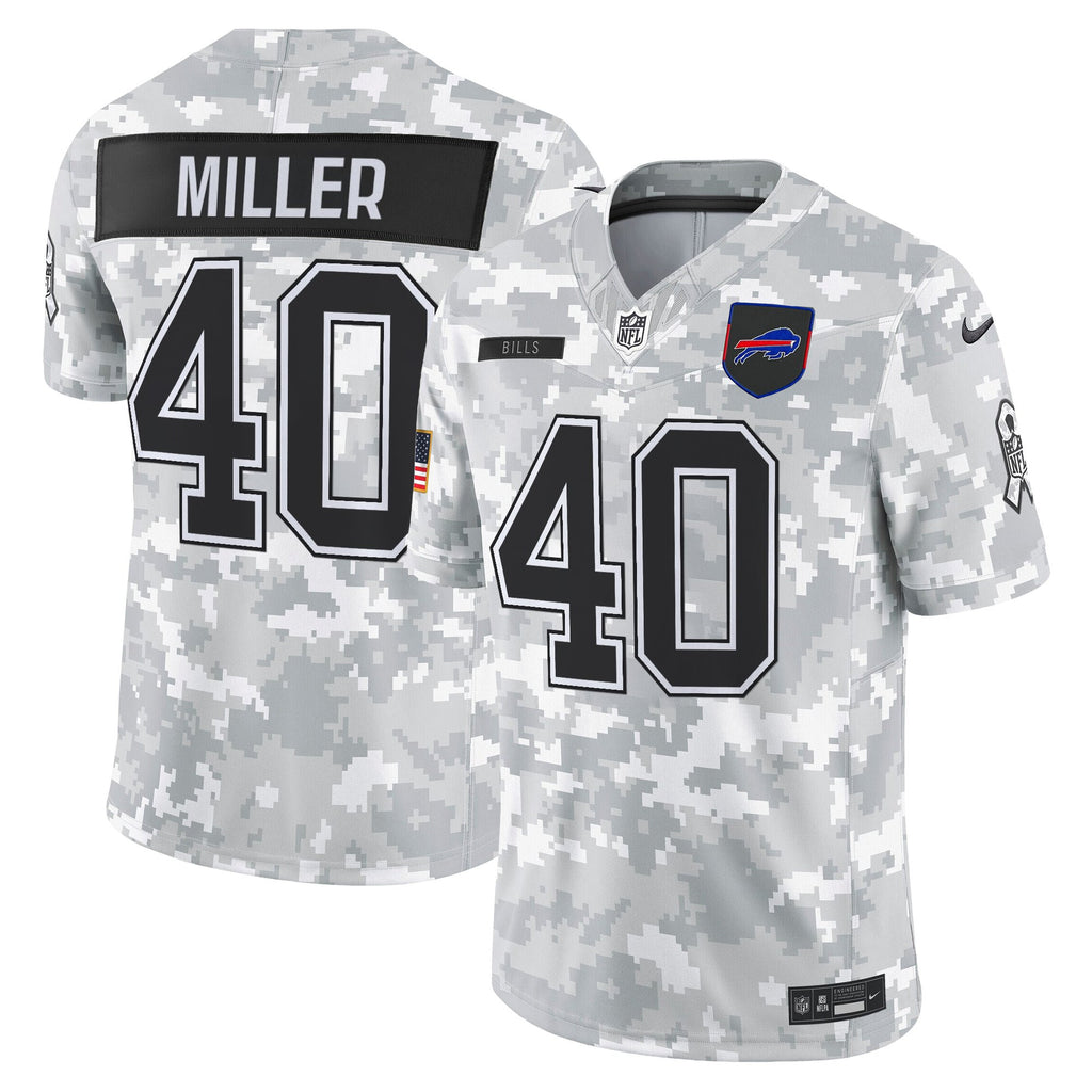 Men's Buffalo Bills 2025 Salute to Service Vapor Limited Jersey - All Stitched
