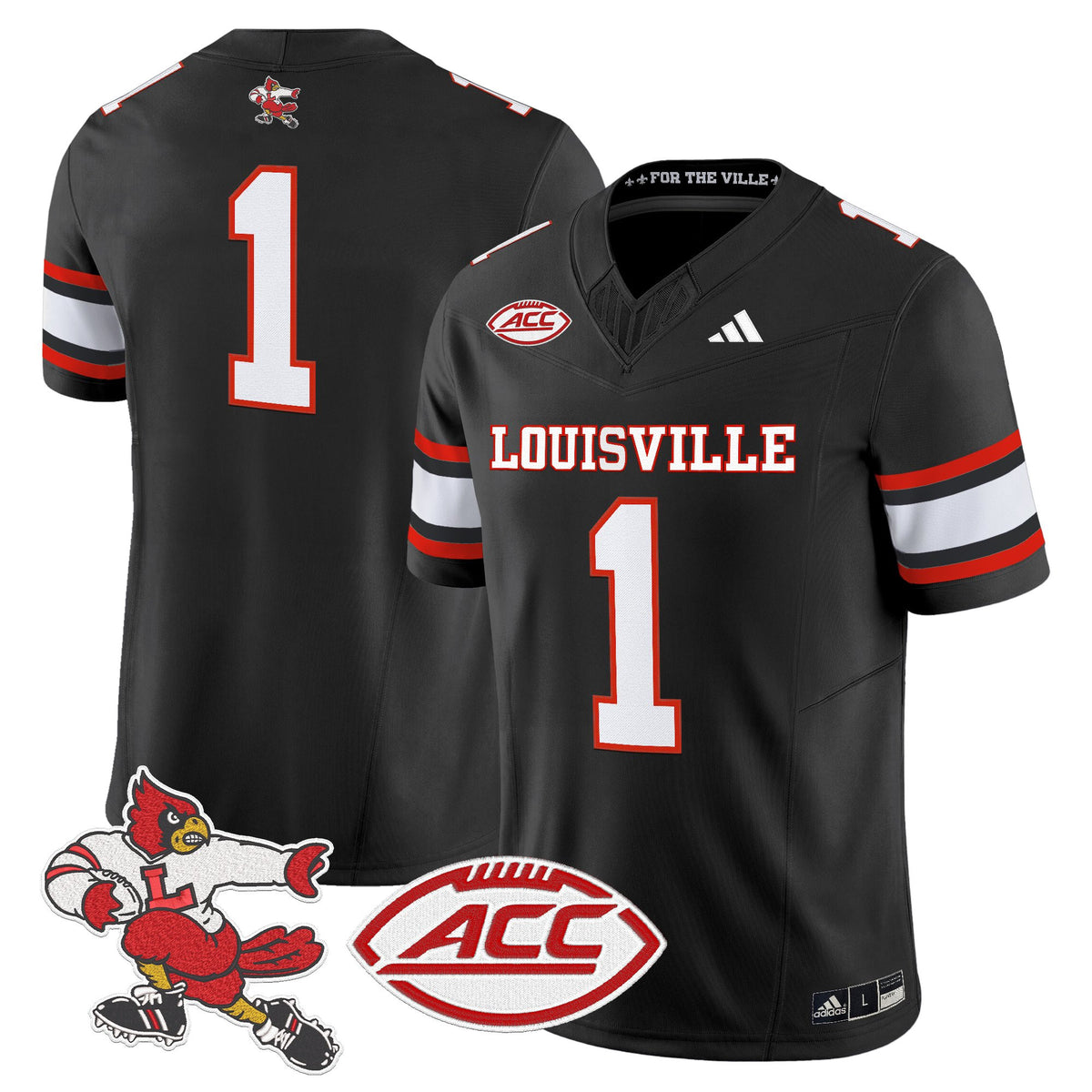 Men's Louisville Cardinals 2025 Vapor Limited Jersey - All Stitched