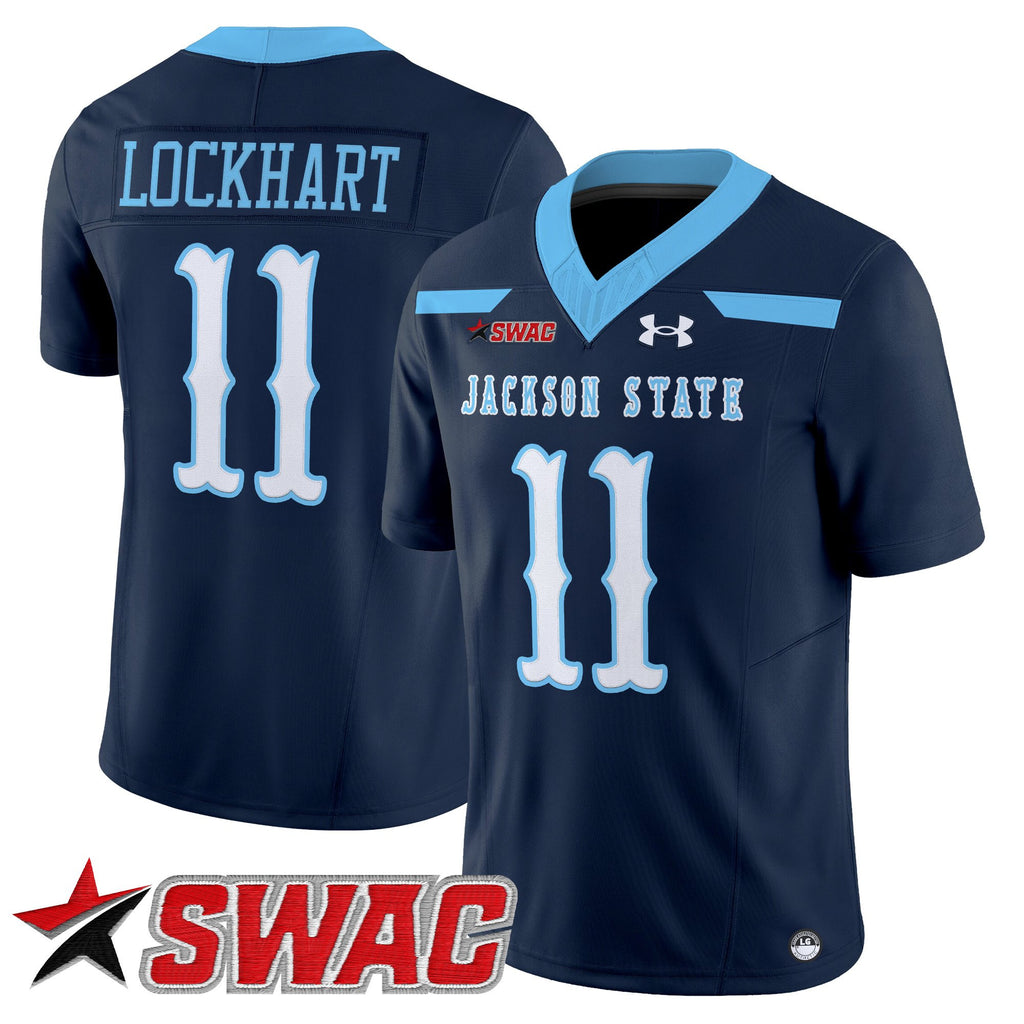 Men's Jackson State Tigers 2025 Vapor Limited Jersey V2 - All Stitched