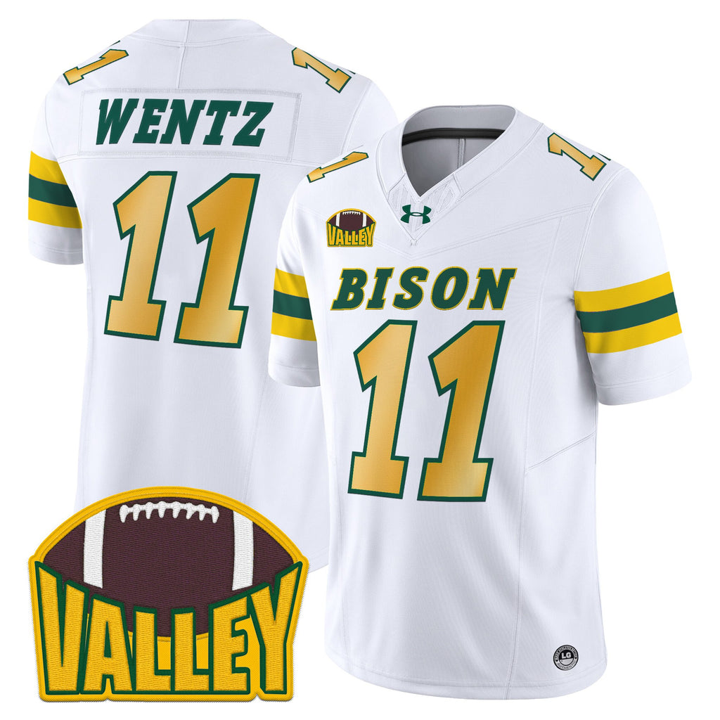 Men's North Dakota State Bison 2025 Vapor Limited Jersey - All Stitched