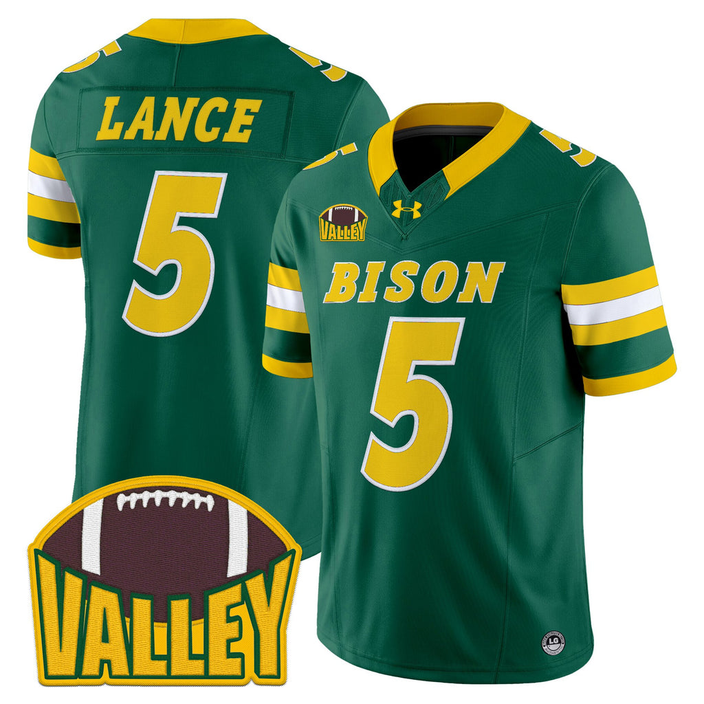Men's North Dakota State Bison 2025 Vapor Limited Jersey - All Stitched