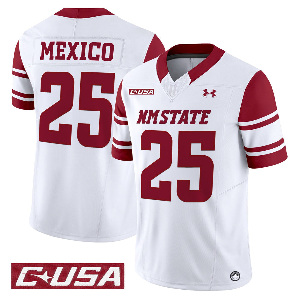 Men's New Mexico State Aggies 2025 Vapor Limited Jersey - All Stitched