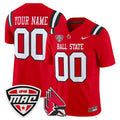 Ball State Cardinals 2025 Vapor Limited Custom Jersey - All Stitched