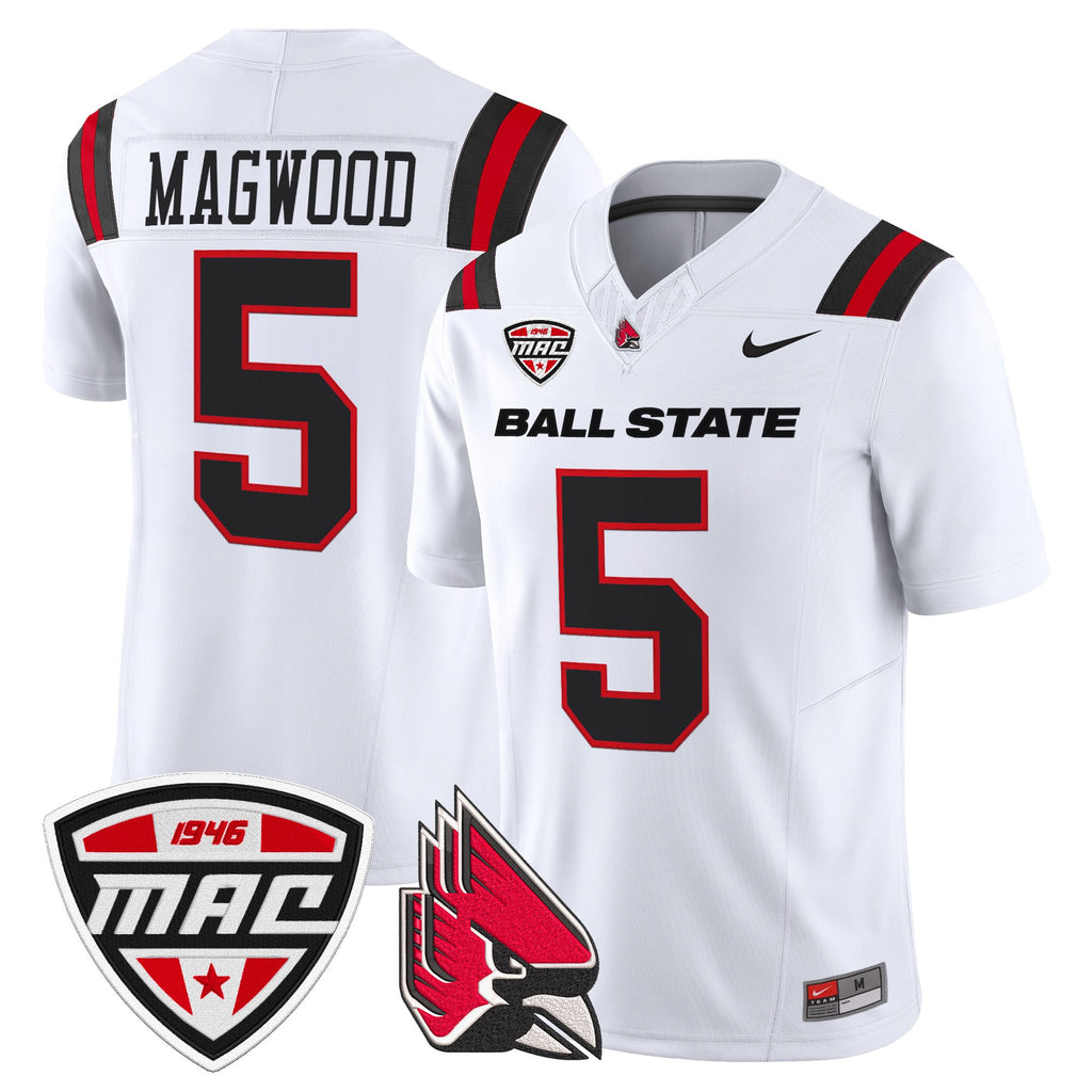 Men's Ball State Cardinals 2025 Vapor Limited Jersey - All Stitched