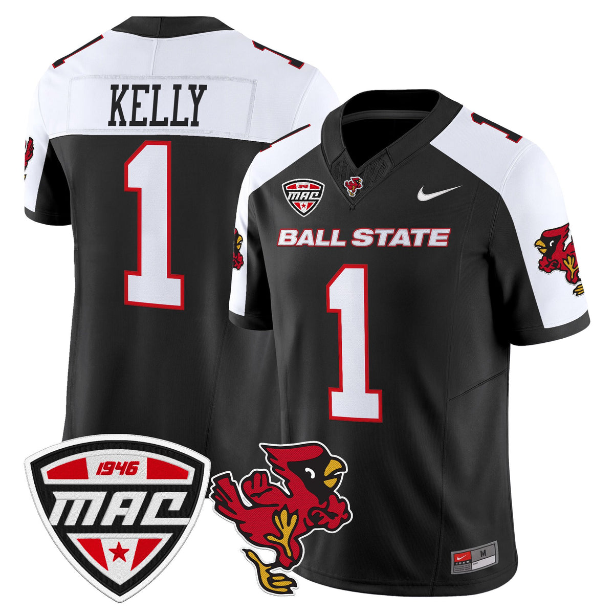 Men's Ball State Cardinals 2025 Vapor Limited Jersey - All Stitched