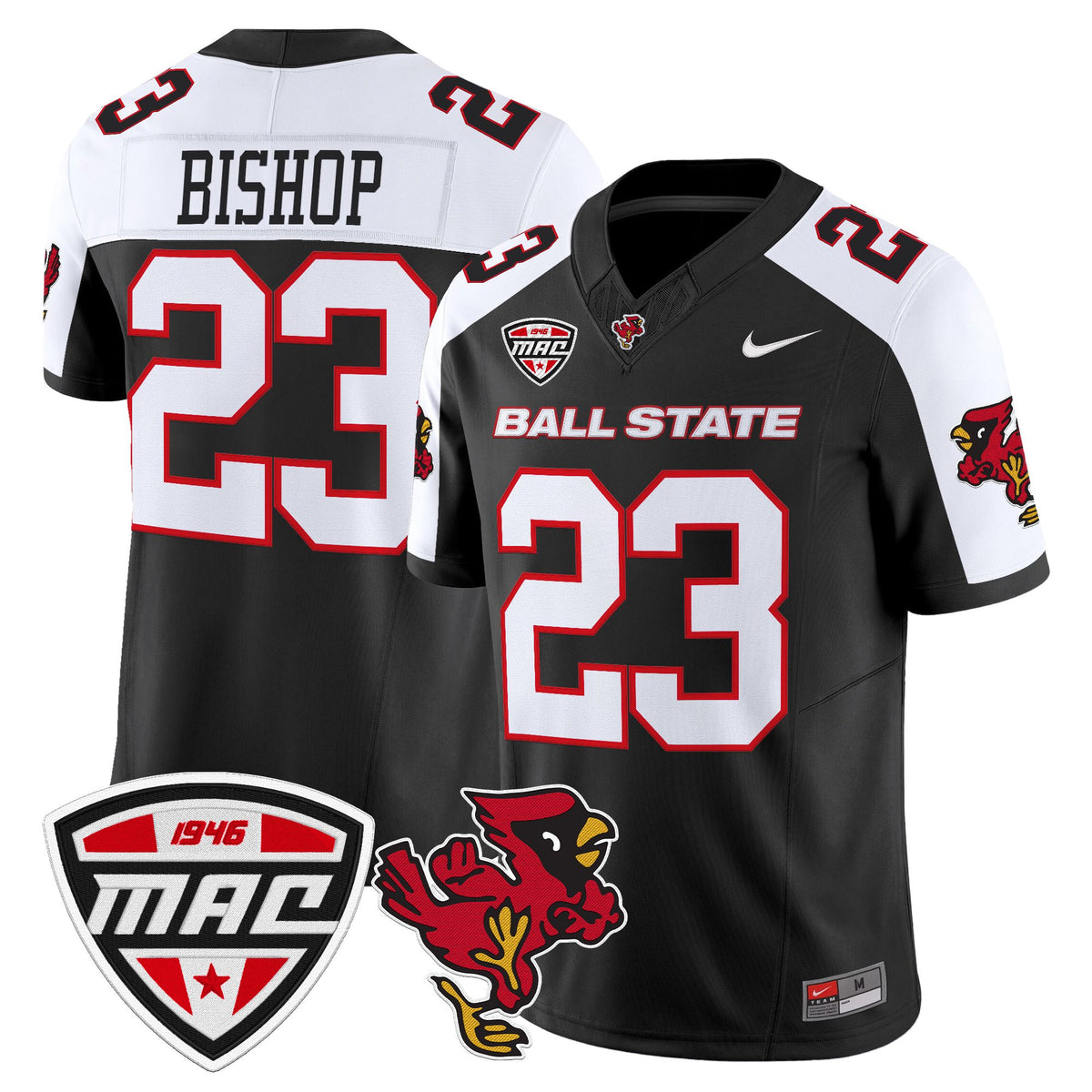 Men's Ball State Cardinals 2025 Vapor Limited Jersey - All Stitched