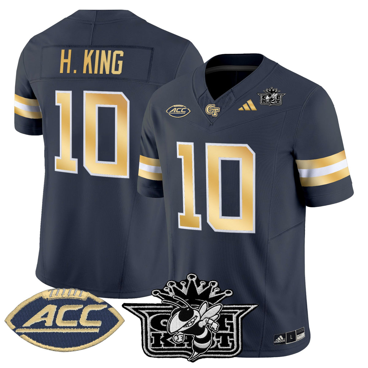 Men's Outkast x Georgia Tech Yellow Jackets 2025 Vapor Limited Jersey - All stitched
