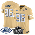 Men's Outkast x Georgia Tech Yellow Jackets 2025 Vapor Limited Jersey - All stitched