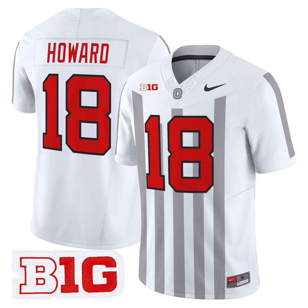 Men's Ohio State Buckeyes Throwback Vapor Limited Jersey - All Stitched