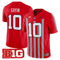 Men's Ohio State Buckeyes Throwback Vapor Limited Jersey - All Stitched