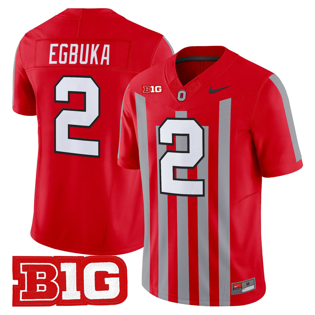 Men's Ohio State Buckeyes Throwback Vapor Limited Jersey - All Stitched