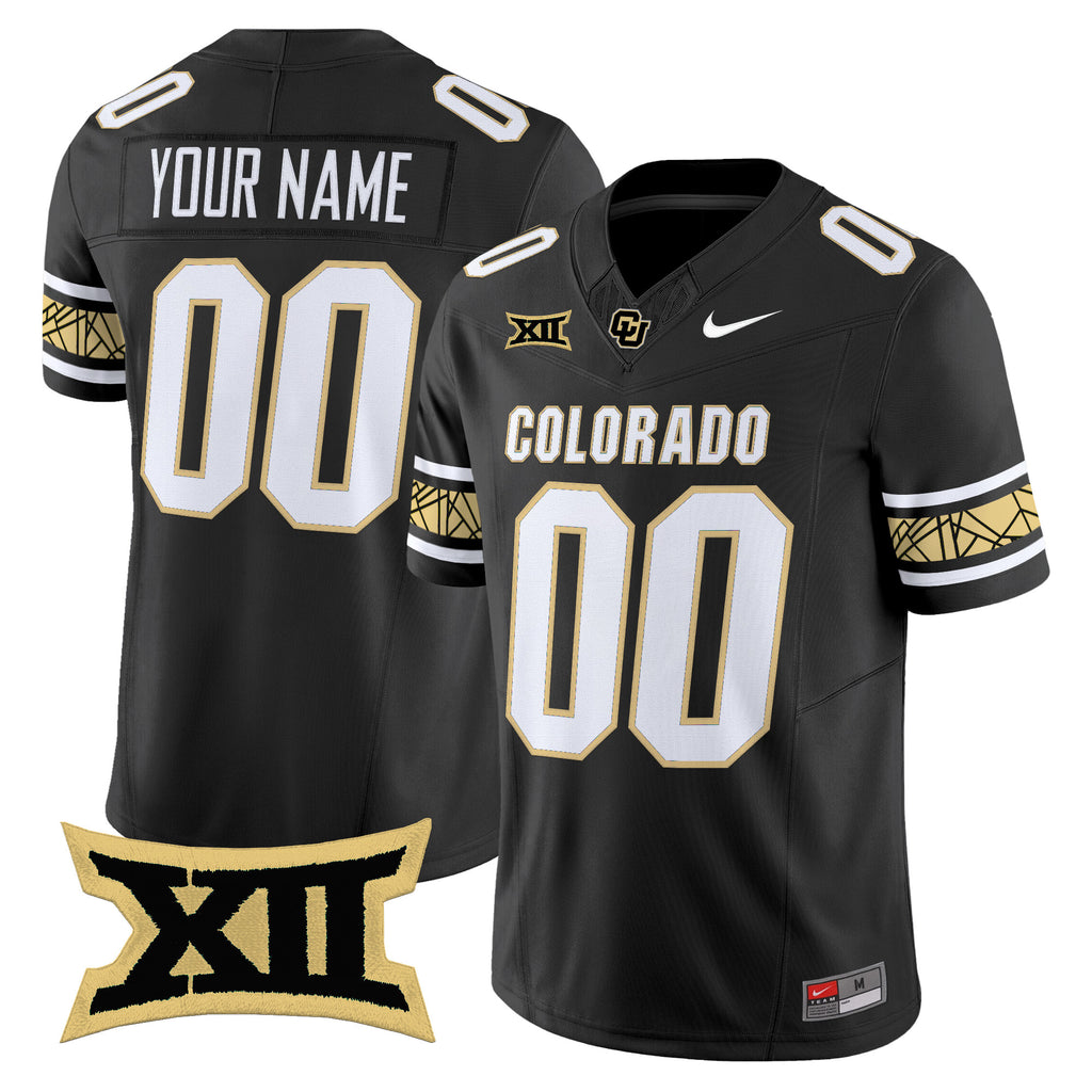 Colorado Buffaloes 2025 Vapor Limited Custom Jersey V2 - All Stitched