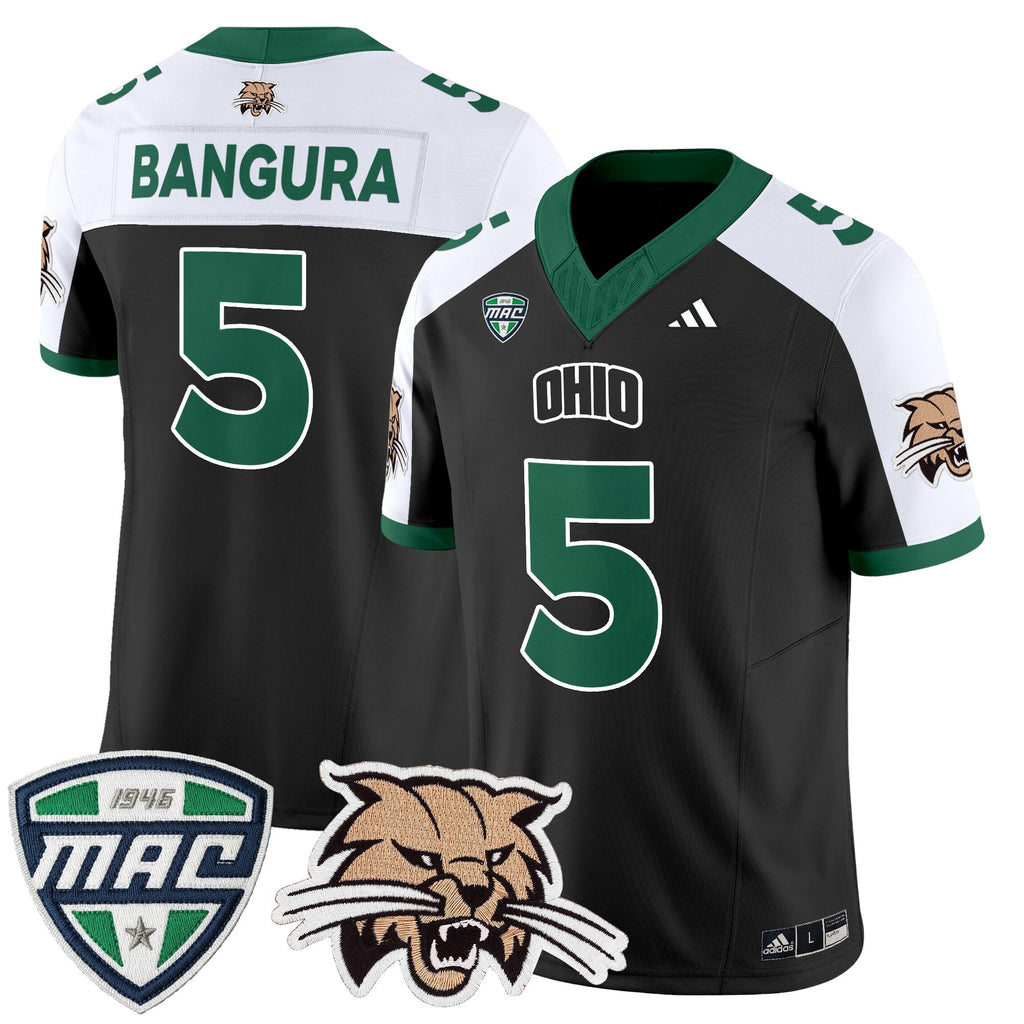 Men's Ohio Bobcats 2025 Vapor Limited Jersey - All Stitched