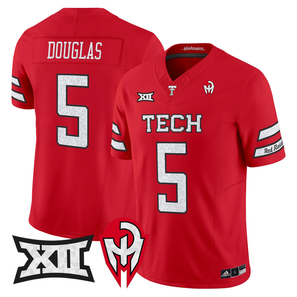 Men's Texas Tech Red Raiders 'Too Cold' Vapor Limited Jersey - Mahomes Collection - All Stitched