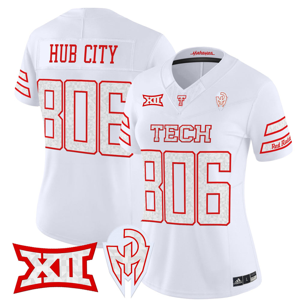 Women's Texas Tech Red Raiders 'Too Cold' Vapor Limited Jersey - Mahomes Collection - All Stitched