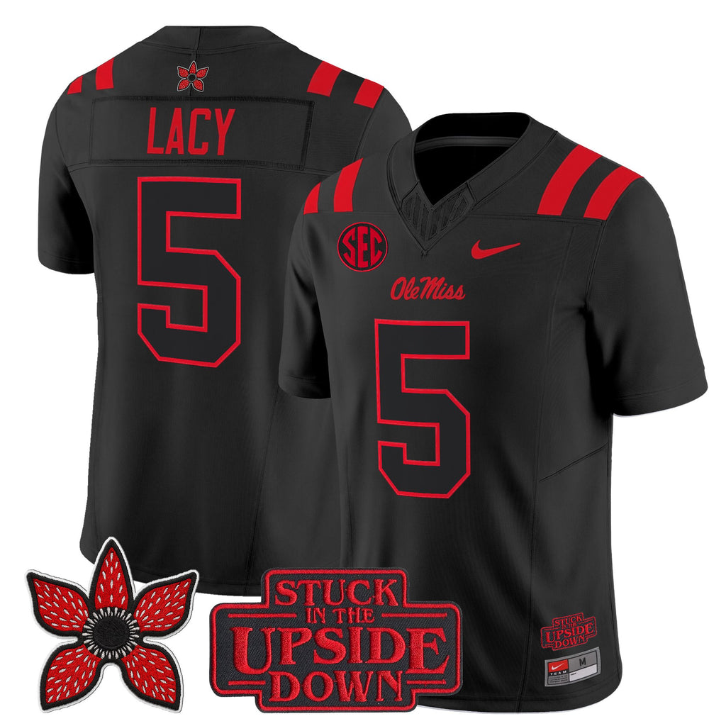 Ole Miss Rebels 'Stranger Things Edition' Vapor Limited Jersey - All Stitched