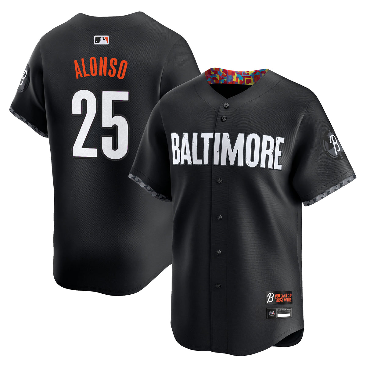 #25 Pete Alonso Baltimore Orioles Vapor Premier Limited Jersey – All Stitched