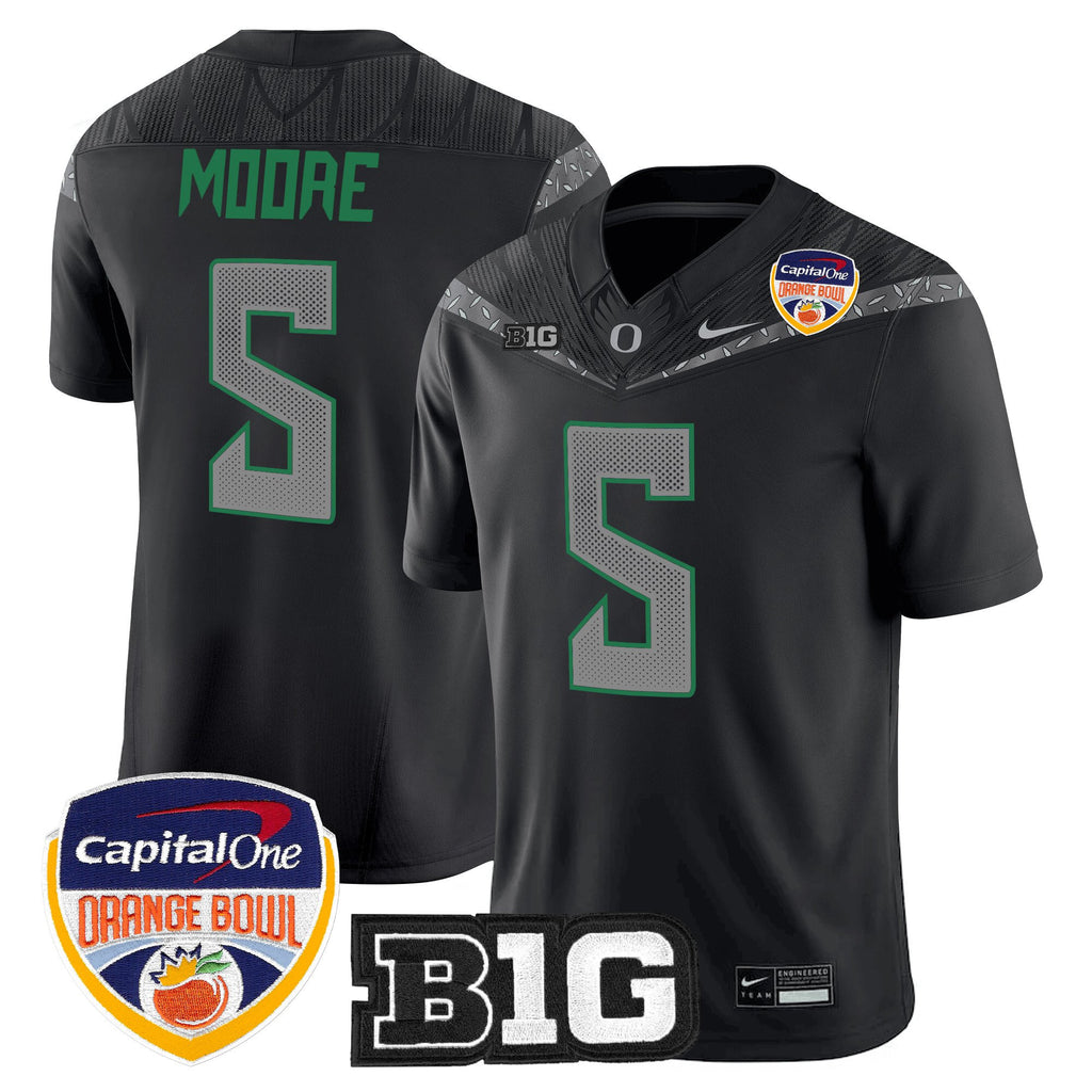 Men's Oregon Ducks 2026 Orange Bowl Vapor Limited Jersey - All Stitched