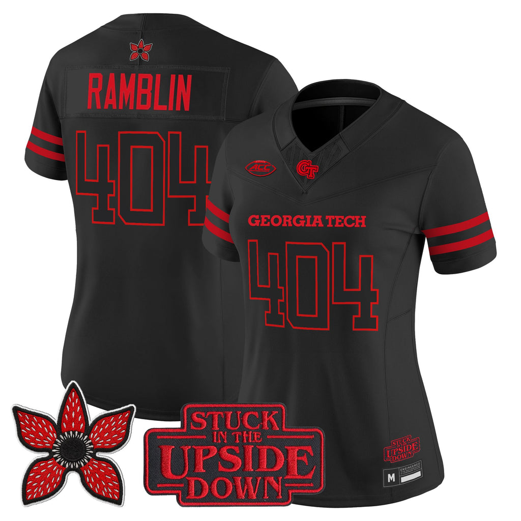 Georgia Tech Yellow Jackets 'Stranger Things Edition' Vapor Limited Jersey - All Stitched