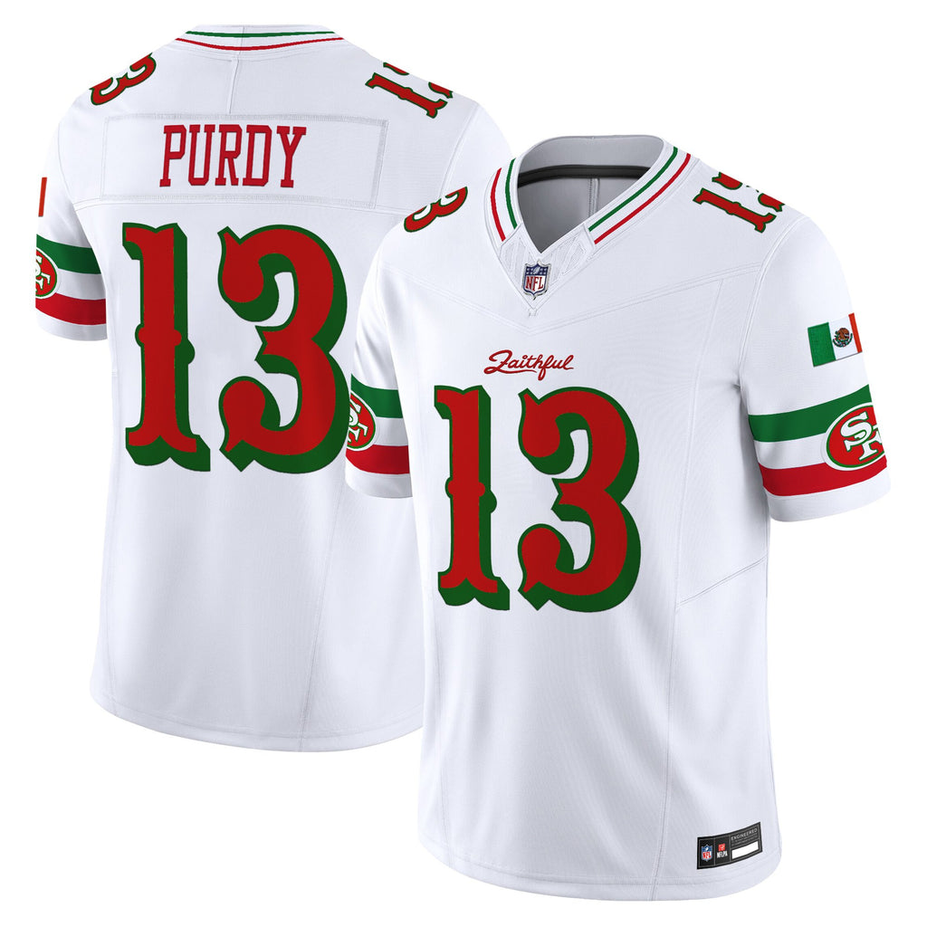 Men's San Francisco 49ers Mexico “Rivalries” Vapor Limited Jersey - All Stitched