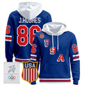 Men's 2026 USA Olympic Premium Hockey Hoodie - All Stitched