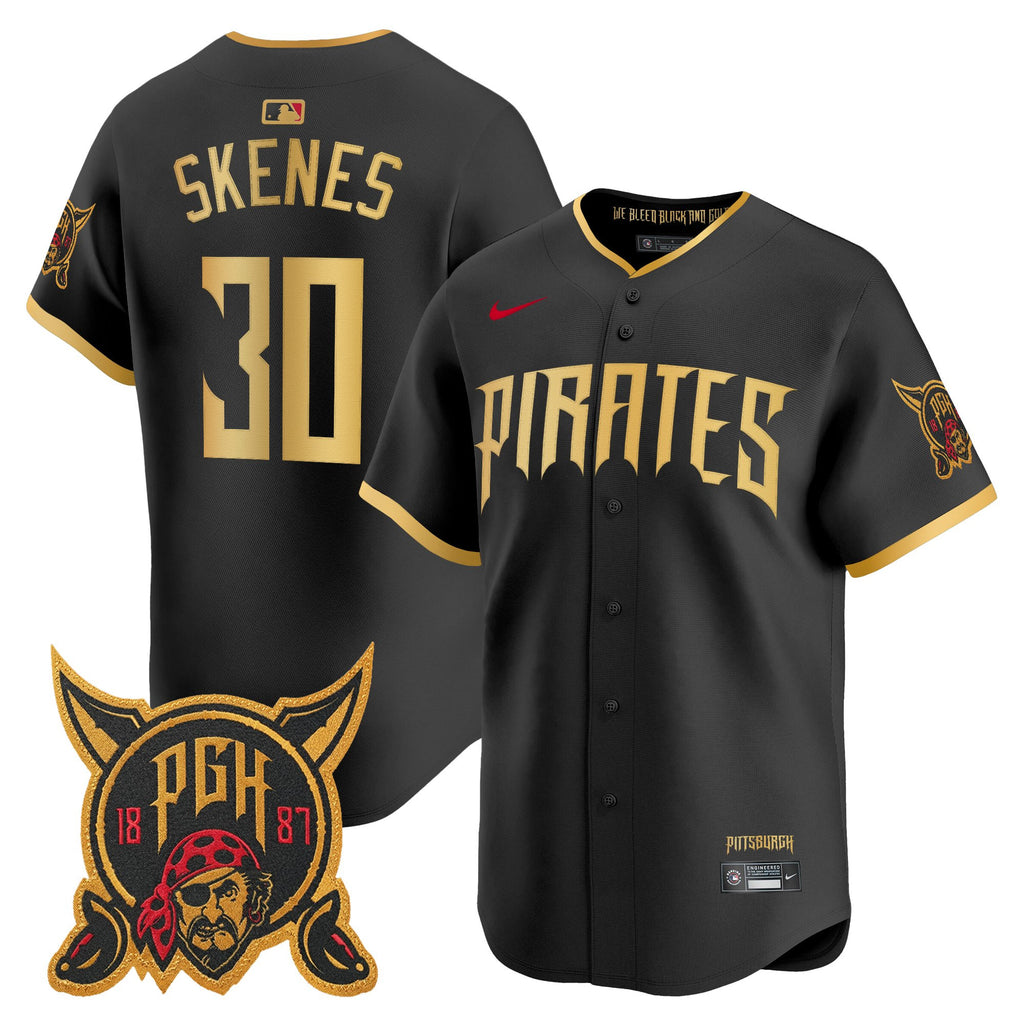 Men's Pittsburgh Pirates 2026 City Connect Vapor Premier Limited Jersey - All Stitched