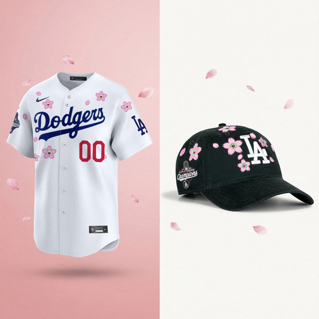 Dodgers 2025 Champions Tokyo Series Bundle – Custom Jersey & Strapback Hat - Stitched