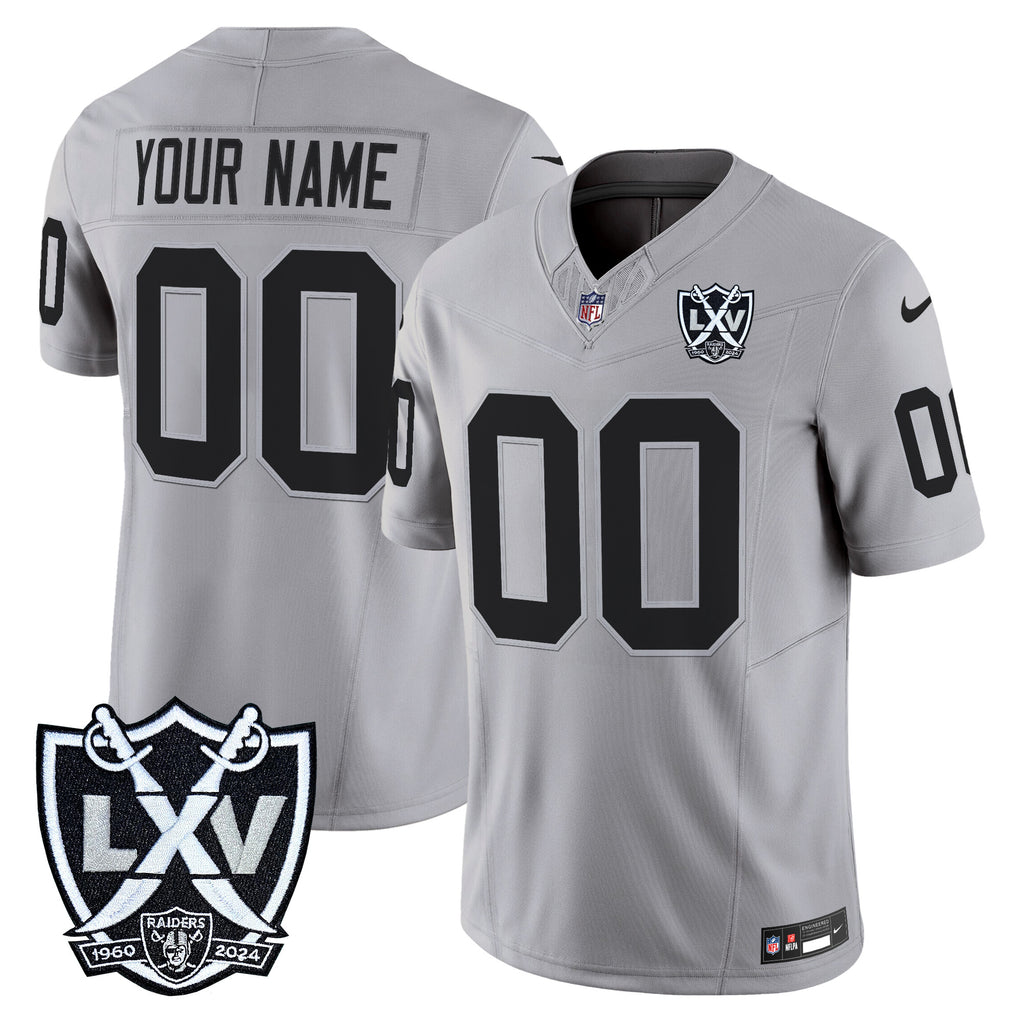 Las Vegas Raiders 2026 Vapor Limited Custom Jersey - All Stitched