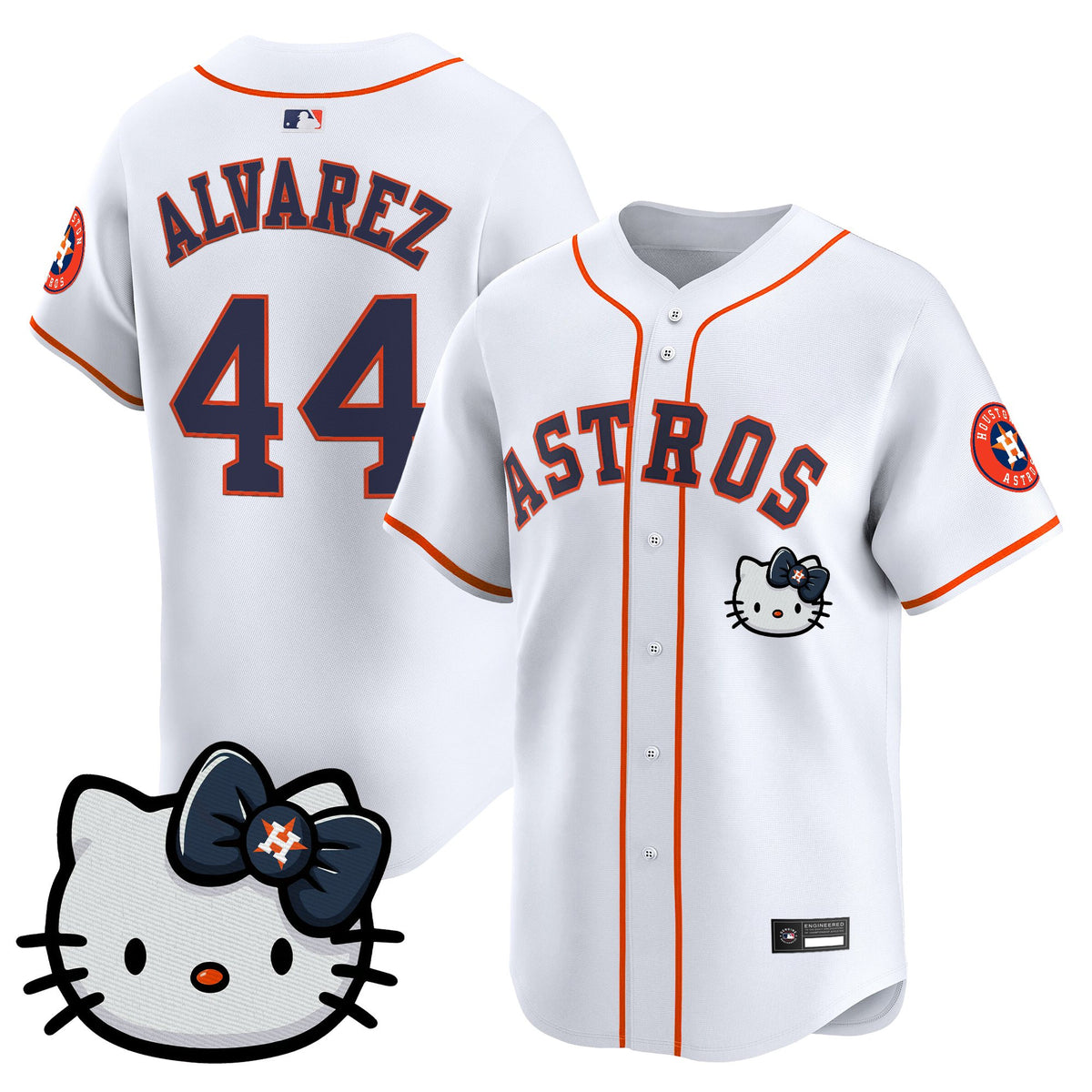 Unisex Houston Astros Hello Kitty Vapor Premier Limited Jersey – All Stitched