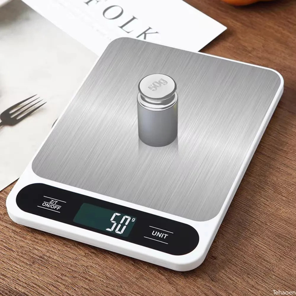 Usb Digital Kitchen Scale 10Kg/1g Weighing Food Coffee Balance Smart Electronic Digital Scales Food Weight Precision Scale Grams